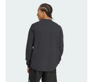 ESSENTIALS LS       BLACK ORG