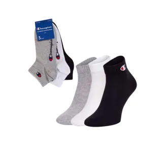 3pk Quarter Socks
