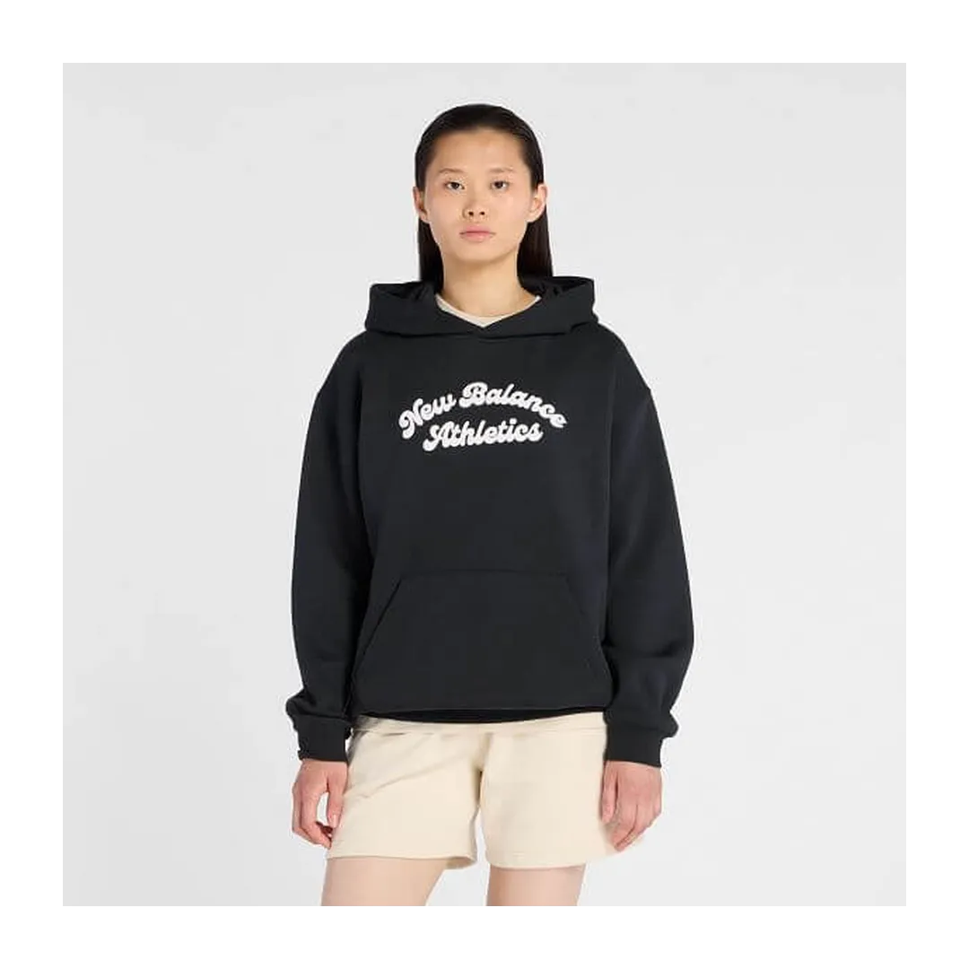 Linear Heritage Fleece Long Hoodie Linear Heritage Fleece Long Hoodie