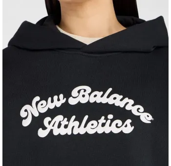 Linear Heritage Fleece Long Hoodie