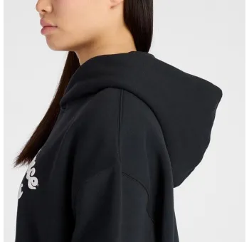 Linear Heritage Fleece Long Hoodie