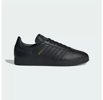Chaussures Adidas Gazelle Noires avec Détails Dorés