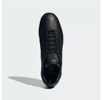 Chaussures Adidas Gazelle Noires avec Détails Dorés