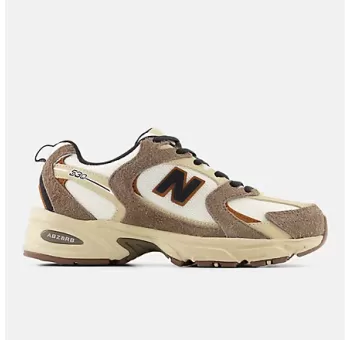 New Balance 530 – Taupe foncé et beige chaud