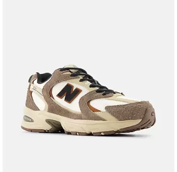 New Balance 530 – Taupe foncé et beige chaud