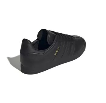 Chaussures Adidas Gazelle Noires avec Détails Dorés
