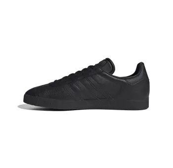 Chaussures Adidas Gazelle Noires avec Détails Dorés