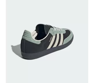 Chaussures SAMBA OG W CBLACK/ALUMIN/SILGRN ORG Chaussures SAMBA OG W CBLACK/ALUMIN/SILGRN ORG