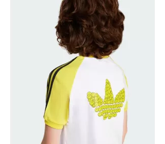 Tee White/Yellow ORG - T-shirt de qualité supérieure Tee White/Yellow ORG - T-shirt de qualité supérieure