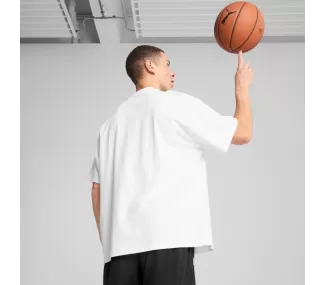 PUMA White Hoop Dreamz Oversize | Mode Streetwear