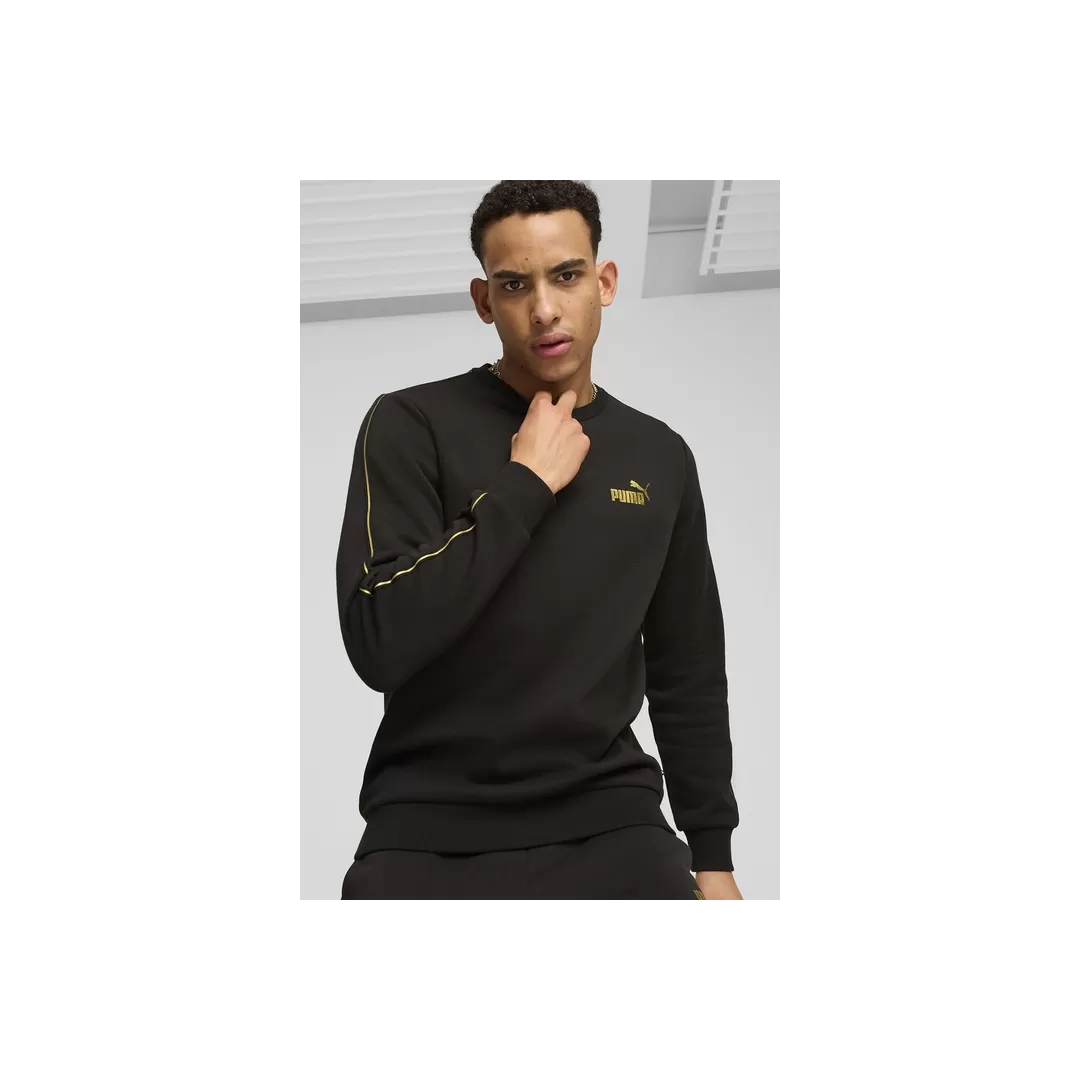 ESS TAPE MINIMAL GOLD Crew FL - Vêtement de Sport de Luxe ESS TAPE MINIMAL GOLD Crew FL - Vêtement de Sport de Luxe