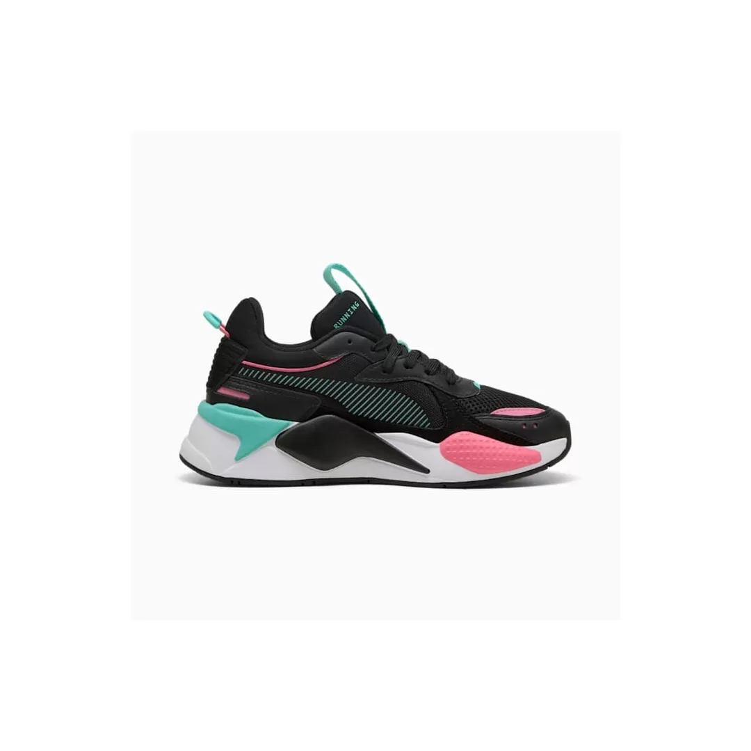 PUMA RS-X Reinvention en Noir-Aquatic | Chaussures de Sport Iconiques PUMA RS-X Reinvention en Noir-Aquatic | Chaussures de Sport Iconiques