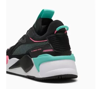PUMA RS-X Reinvention en Noir-Aquatic | Chaussures de Sport Iconiques PUMA RS-X Reinvention en Noir-Aquatic | Chaussures de Sport Iconiques