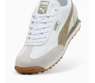 Easy Rider Mix, PUMA White-Velvet Moss - Chaussures de sport élégantes