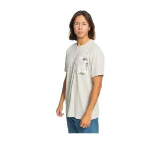 T-shirt Quicksilver Behind Waves