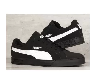 Chaussures Puma Smash Vulc en Noir-Pum