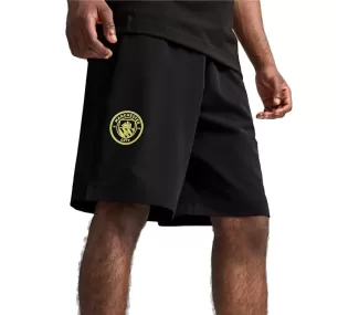 MCFC PUMATECH Shorts 6" WV PUMA Black-Ma - Sportswear