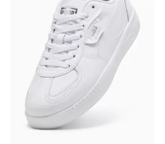 PUMA White Palermo LaModa Lth Wns - Style et Confort