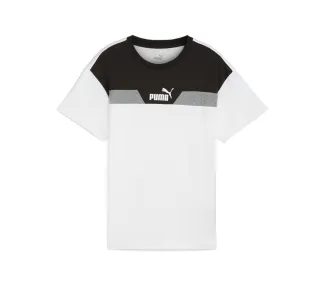PUMA POWER Colorblock Tee B - T-shirt Sportif de Qualité