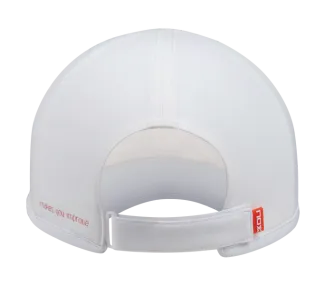 Casquette Nox Blanche avec Logo Rouge - Accessoire de Mode