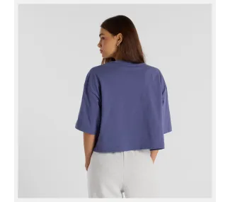 Athletics Flower Oversized Cropped T-Shirt Athletics Flower Oversized Cropped T-Shirt