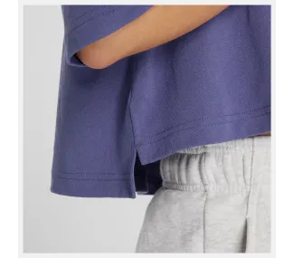 Athletics Flower Oversized Cropped T-Shirt Athletics Flower Oversized Cropped T-Shirt