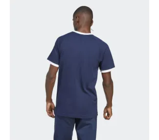 T-shirt 3 bandes Bleu – Classique Adidas