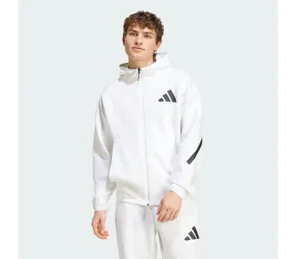 M ZNE FZ White - Veste de Sport