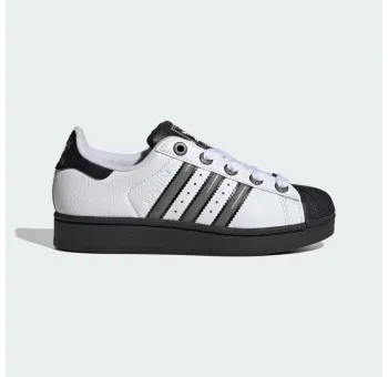 SUPERSTAR II J      FTWWHTMSILVECBLACK ORG