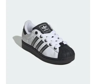 SUPERSTAR II J      FTWWHTMSILVECBLACK ORG