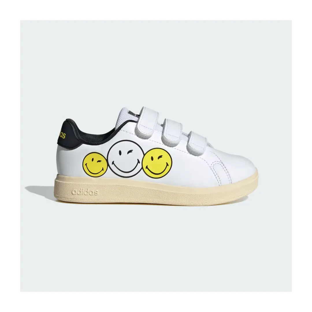Chaussures ADVANTAGE SMILEY CF FTWWHT/BYELLO/CBLACK
