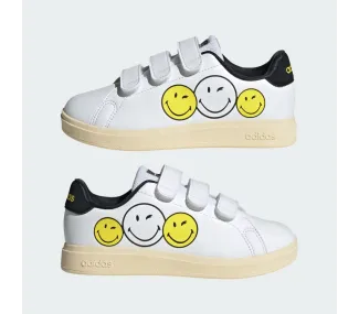 Chaussures ADVANTAGE SMILEY CF FTWWHT/BYELLO/CBLACK