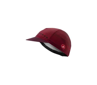 Casquettes Castelli Rosso Corsa - Casquette Cycliste Respirante