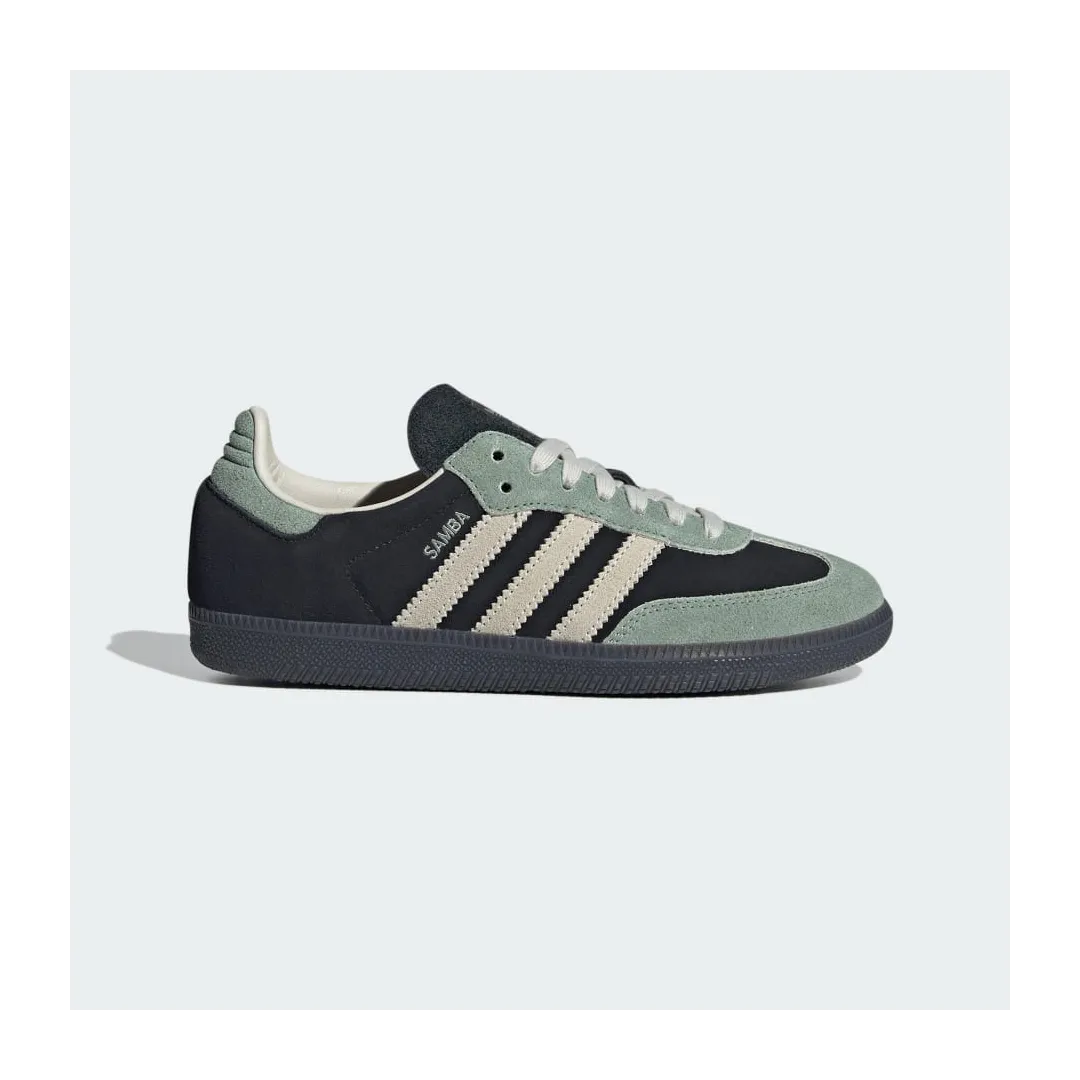 Chaussures SAMBA OG W CBLACK/ALUMIN/SILGRN ORG Chaussures SAMBA OG W CBLACK/ALUMIN/SILGRN ORG