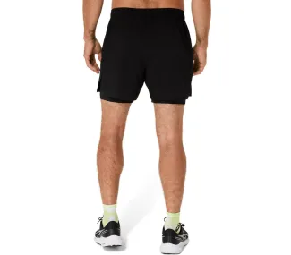 Short de Course ASICS CORE 2N1 5IN - Léger et Flexible