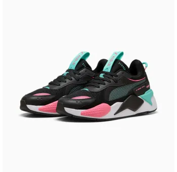 PUMA RS-X Reinvention en Noir-Aquatic | Chaussures de Sport Iconiques