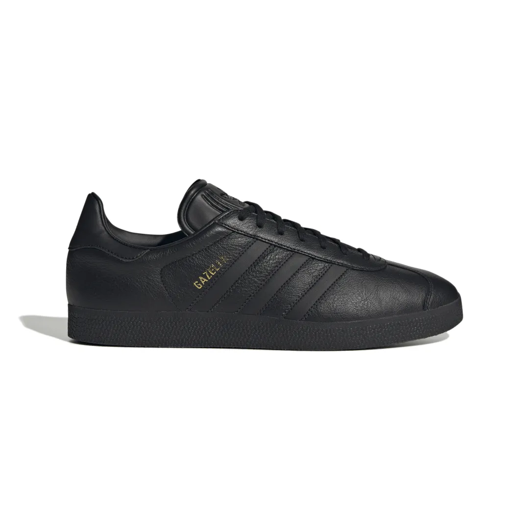 Chaussures Adidas Gazelle Noires avec Détails Dorés Chaussures Adidas Gazelle Noires avec Détails Dorés