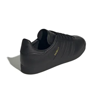 Chaussures Adidas Gazelle Noires avec Détails Dorés
