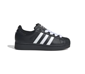 Chaussures SUPERSTAR II J CBLACK/FTWWHT/CBLACK ORG