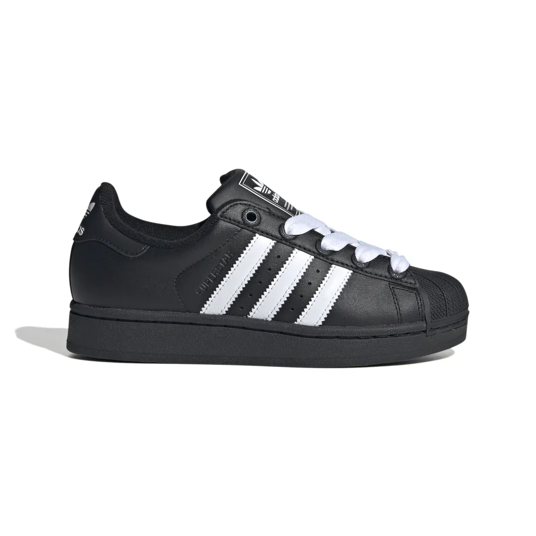 Chaussures SUPERSTAR II J CBLACK/FTWWHT/CBLACK ORG