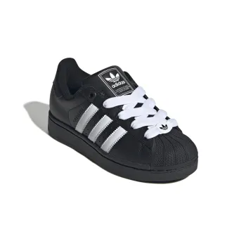 Chaussures SUPERSTAR II J CBLACK/FTWWHT/CBLACK ORG