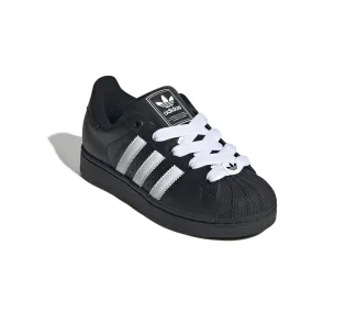 Chaussures SUPERSTAR II J CBLACK/FTWWHT/CBLACK ORG