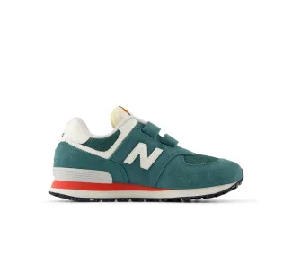 New Balance 574 Vertes - Enfants
