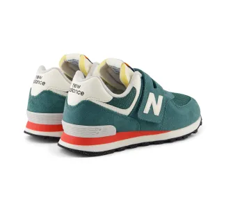 New Balance 574 Vertes - Enfants