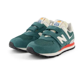 New Balance 574 Vertes - Enfants New Balance 574 Vertes - Enfants