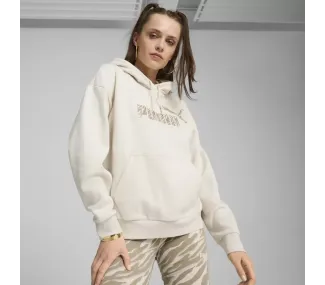 ESS+ ANIMAL Hoodie FL - Sweat à Capuche Confortable pour Homme