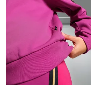 ESS TAPE MINIMAL GOLD Half-Zip Mock Neck