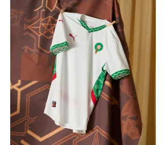 Maillot Extérieur Maroc 2025 Femme - Confort et Style avec des Références à la Culture Marocaine