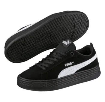 Chaussures Puma Smash Platform en Noir | Puma