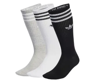 High Crew Sock en Blanc/Gris/Noir ORG